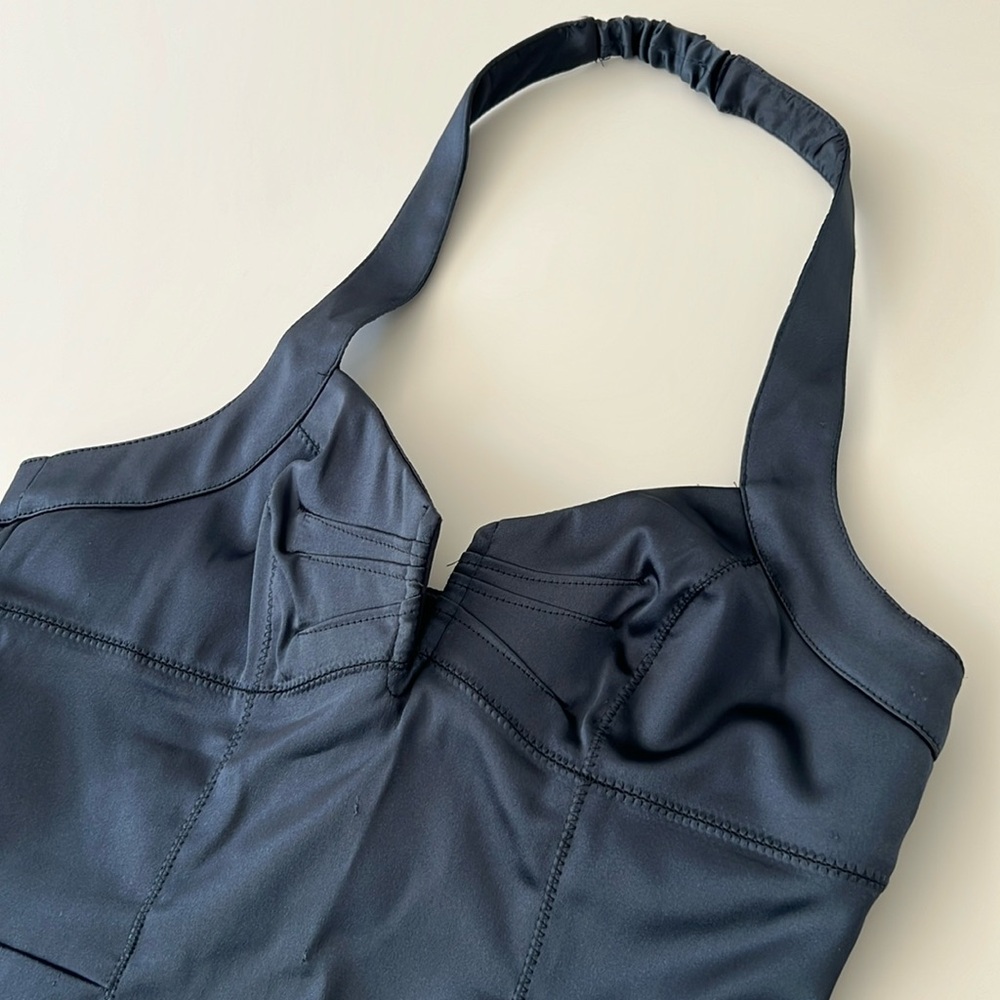 bebe Strapless Black Dress